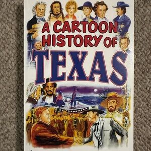 A Cartoon History of Texas Book